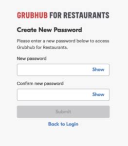 Sign Up With Grubhub
